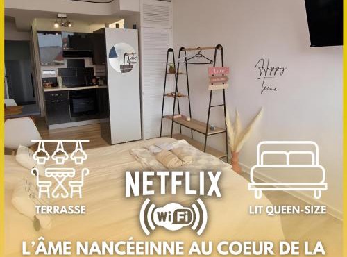 Nid des Vosges - Cozy, Balcony, Queen size Bed & Nancy Centre