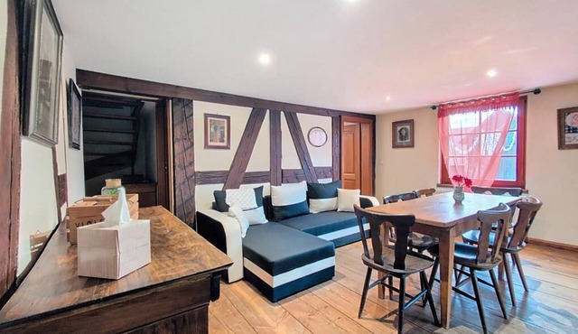 Perle du Ried n°2, Large 3-room Alsatian apartment 15mn Europapark - Strasbourg-Colmar