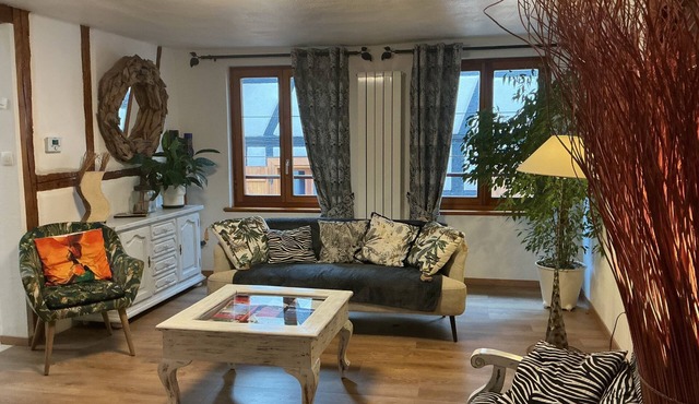 Quiet 80m2 cottage in the heart of the historic center of Ribeauvillé