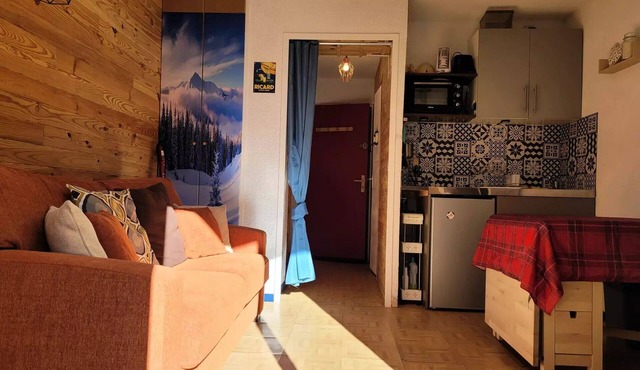 Residence Marmottes Bleues - Studio for 4 People