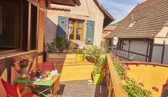 Ribeauvillé, charming newly renovated house on the Route des Vins d'Alsace