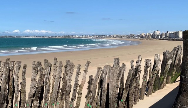Saint-Malo Gîte 3-7 people, walking distance to the beach and shops, 3 bedrooms wifi parking