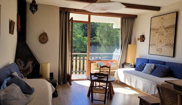 Spacious 8-pers apartment, slopes view, South/East facing