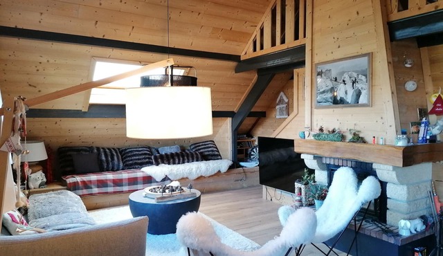 Spacious renovated chalet 110m² 10 guests, terrace