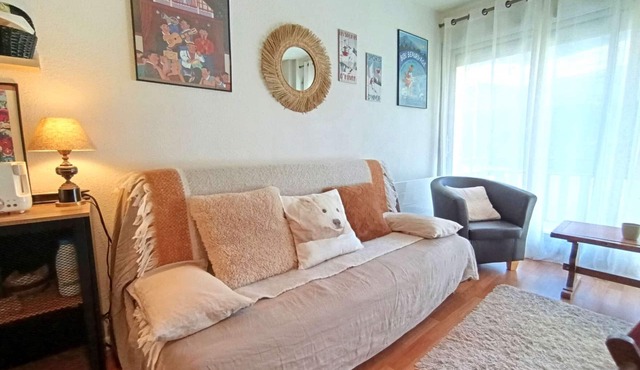 Studio Cabin 6 Pax, Balcony Near Slopes, St Lary Soul.
