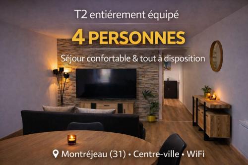 T2 Chic et Cosy à Montréjeau