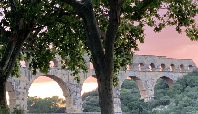 The Pacificae near the Pont du Gard