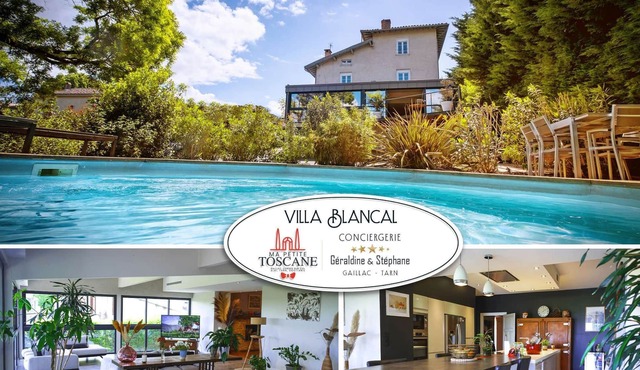 Villa Blancal - Swimming pool - Air conditioning - Exceptional view over the valley.