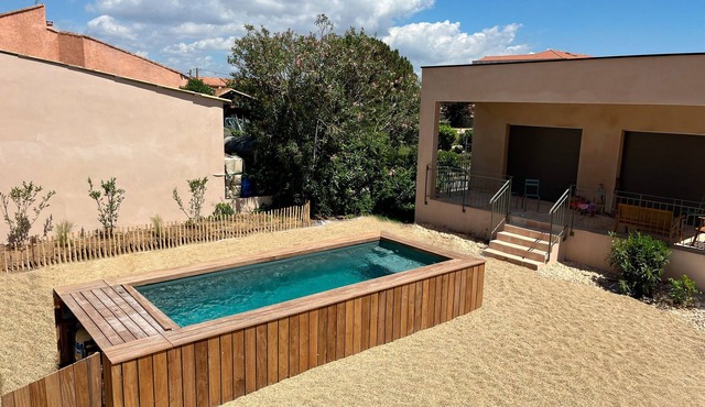Villa Familiale à Deux pas de la Plage ou du Port Piscine Jardin et Parking