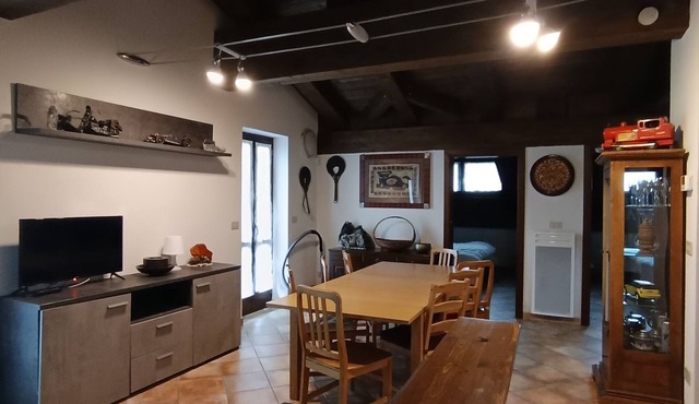 Vintage chalet for 8, panoramic view, pets allowed