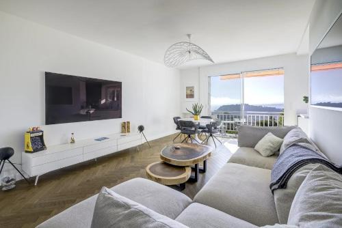 Vue panoramique sur la mer 2 suites Climatisation Terrasses Garage