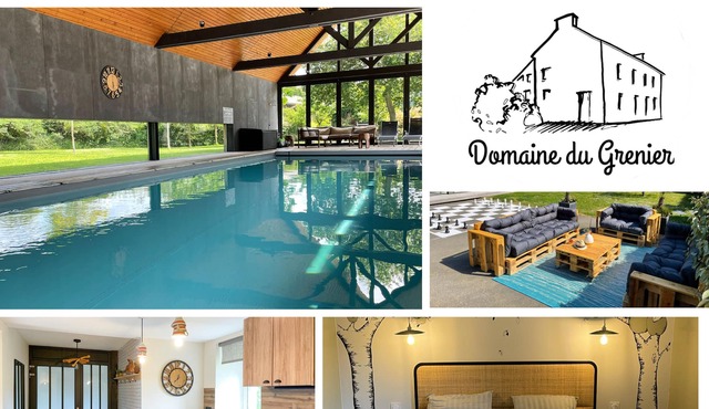 Well-being in Brittany, Swimming pool, Sauna. 2 bedrooms private terrace #egl