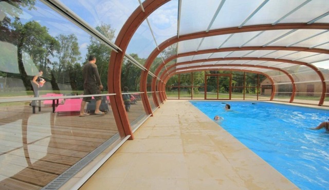 ZEcamping 2* piscine couverte locatif TV 25m2 6 pers