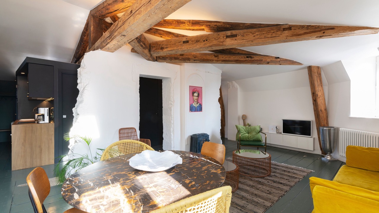 Photo of Livingroom in Saint Nicolas - Charles III - Ville vieille - Trois Maisons - Leopold
