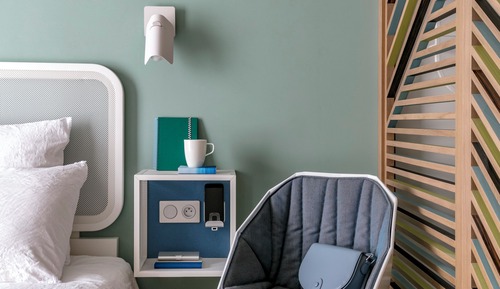 Premium Family Room including self-service snacks and drinks at the Club