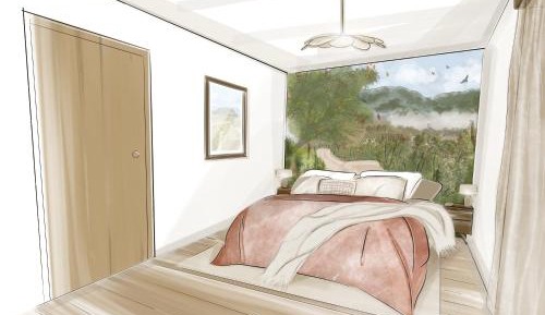 Queen Room with Pool View