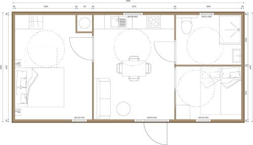 Two-Bedroom Bungalow