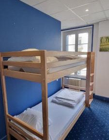 Bed in 4-Bed Male Dormitory with Ensuite Bathroom